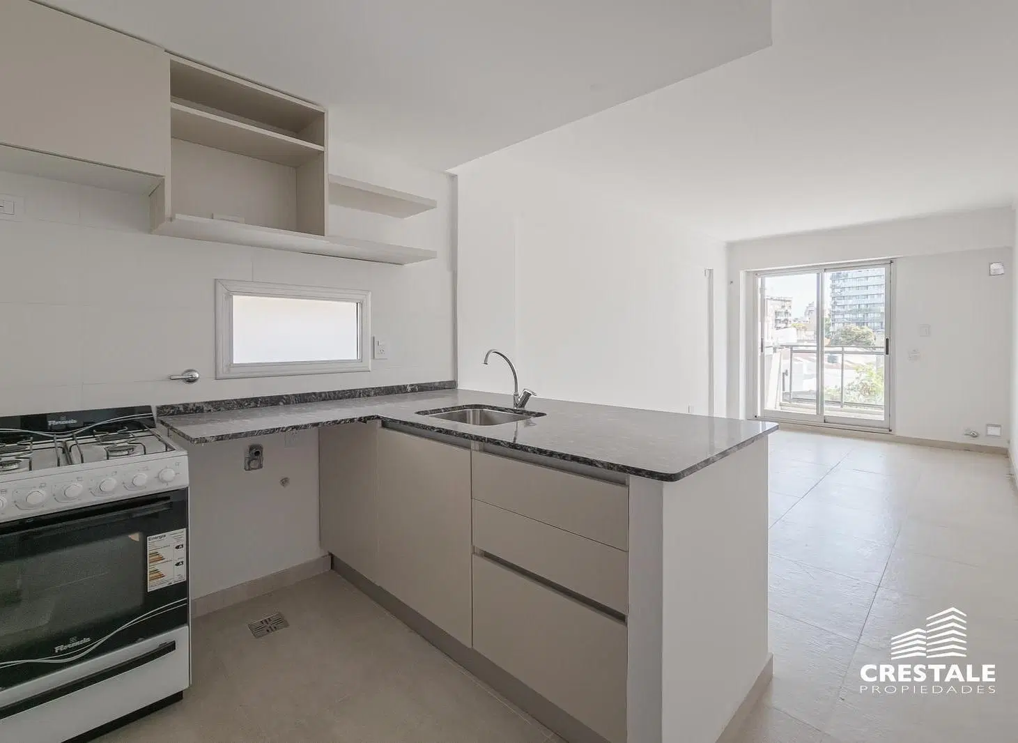 Venta - Departamento 1 dormitorio con balcón al frente - Lourdes, Rosario. 1