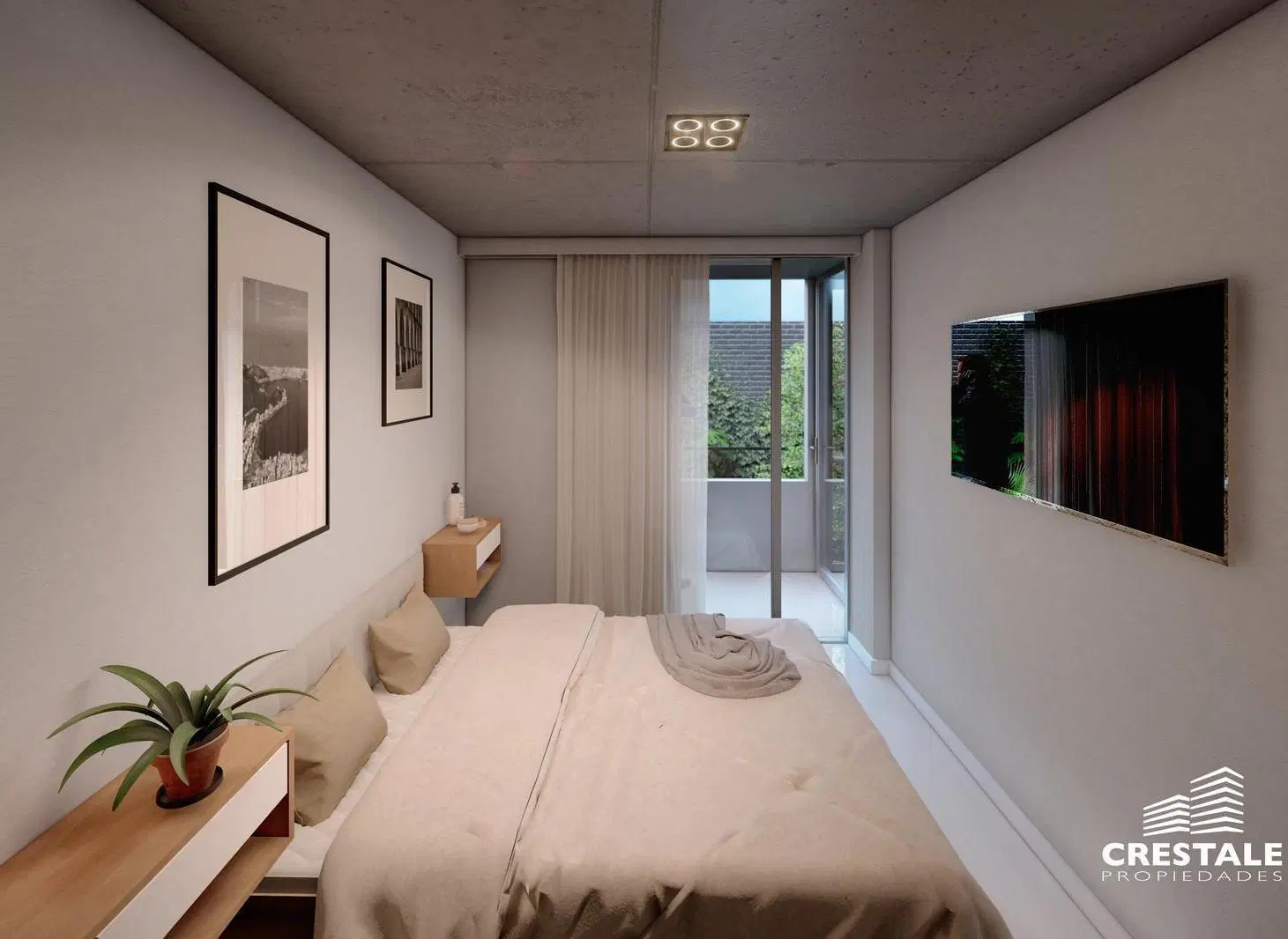 Venta - Departamento 1 dormitorio con balcón - Pichincha, Rosario. 2