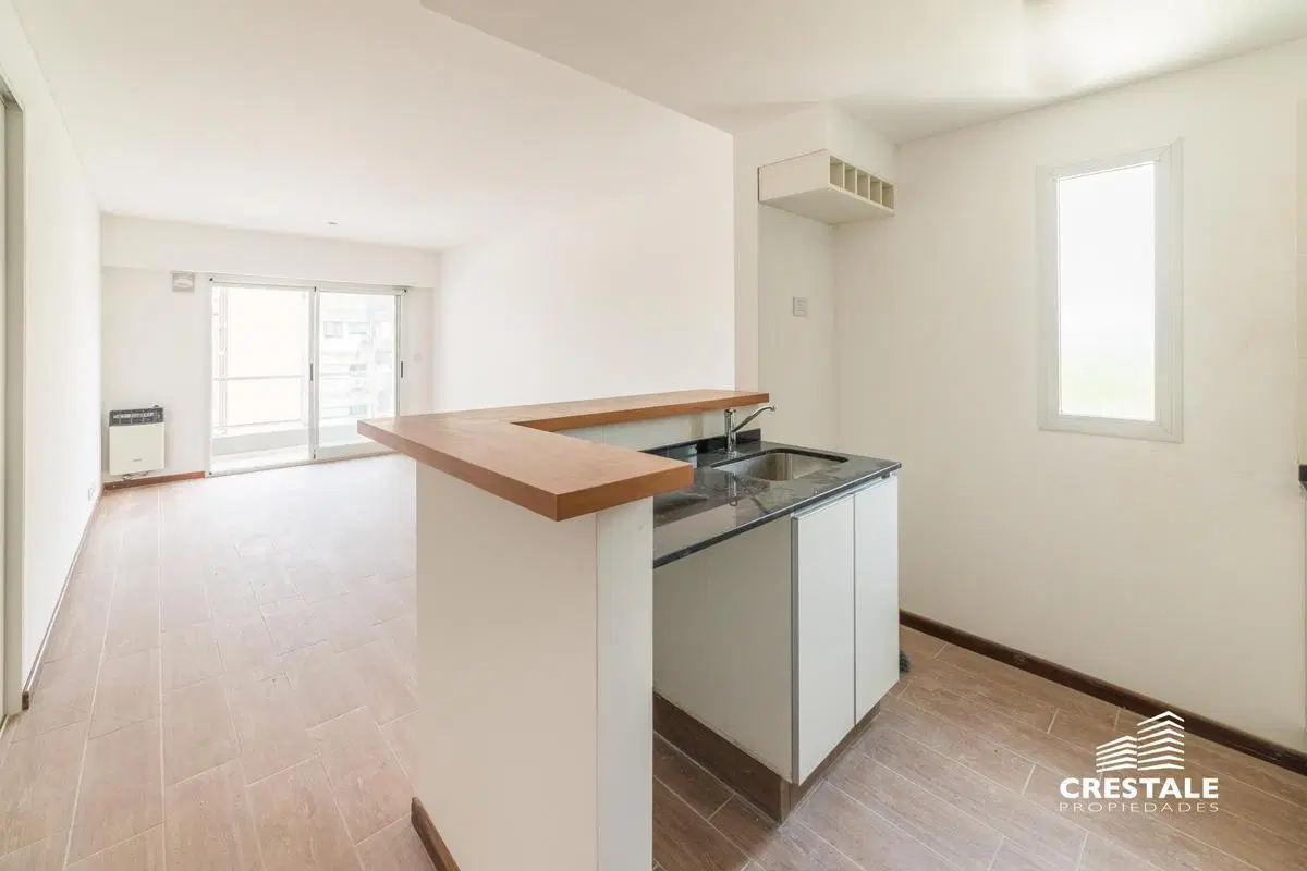 Venta - Departamento 1 dormitorio con balcón norte - Lourdes, Rosario. 2