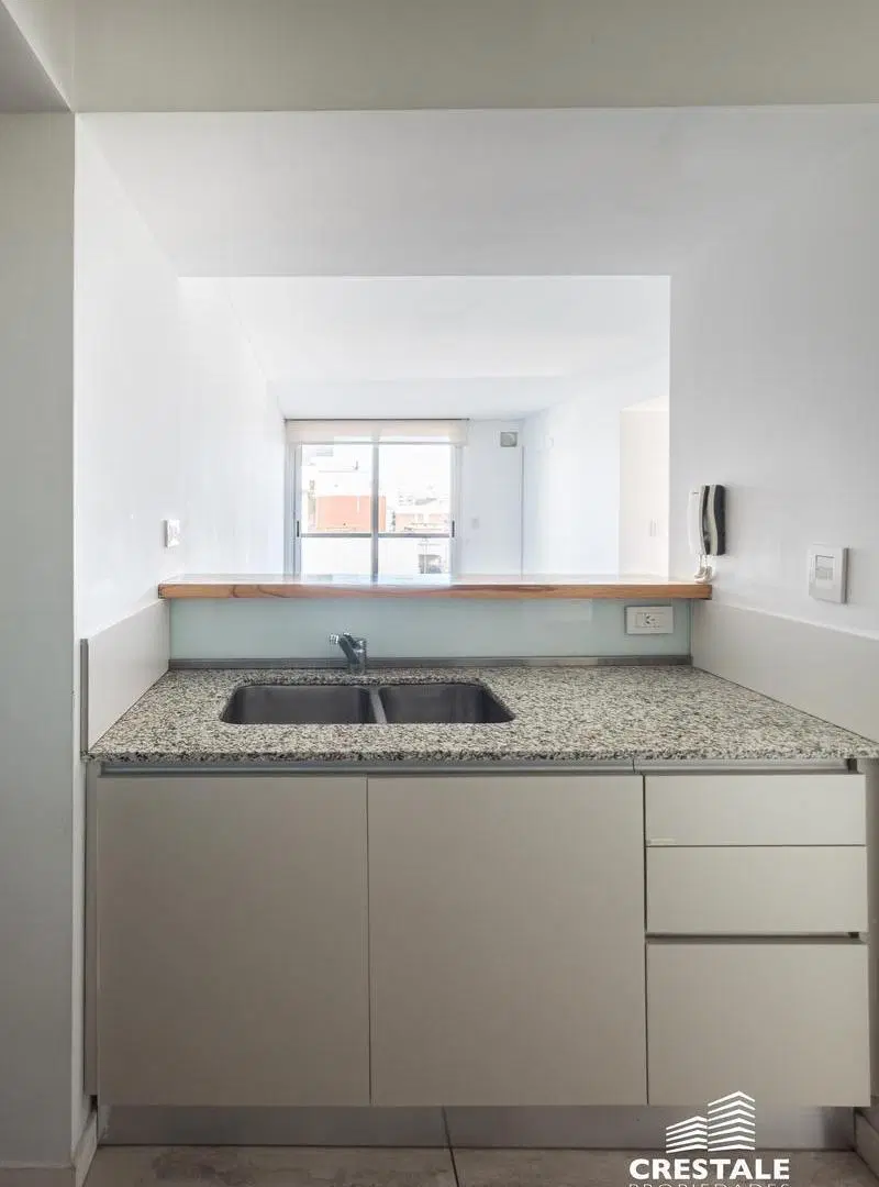 Venta - Departamento 1 dormitorio con orientación norte - Zona río, Rosario centro. 3
