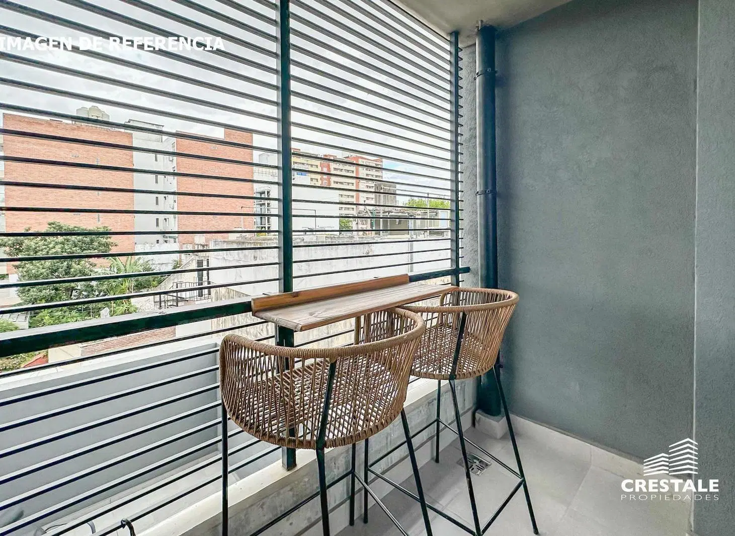 Venta - Departamento monoambiente con balcón - Rosario centro. 8