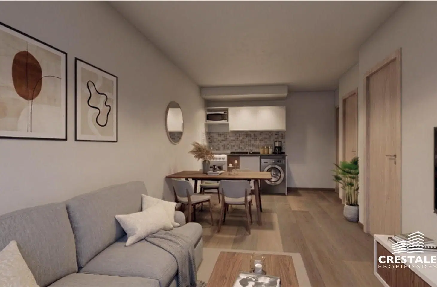 Venta - Departamento 1 dormitorio con balcón - Centro, Rosario. 1