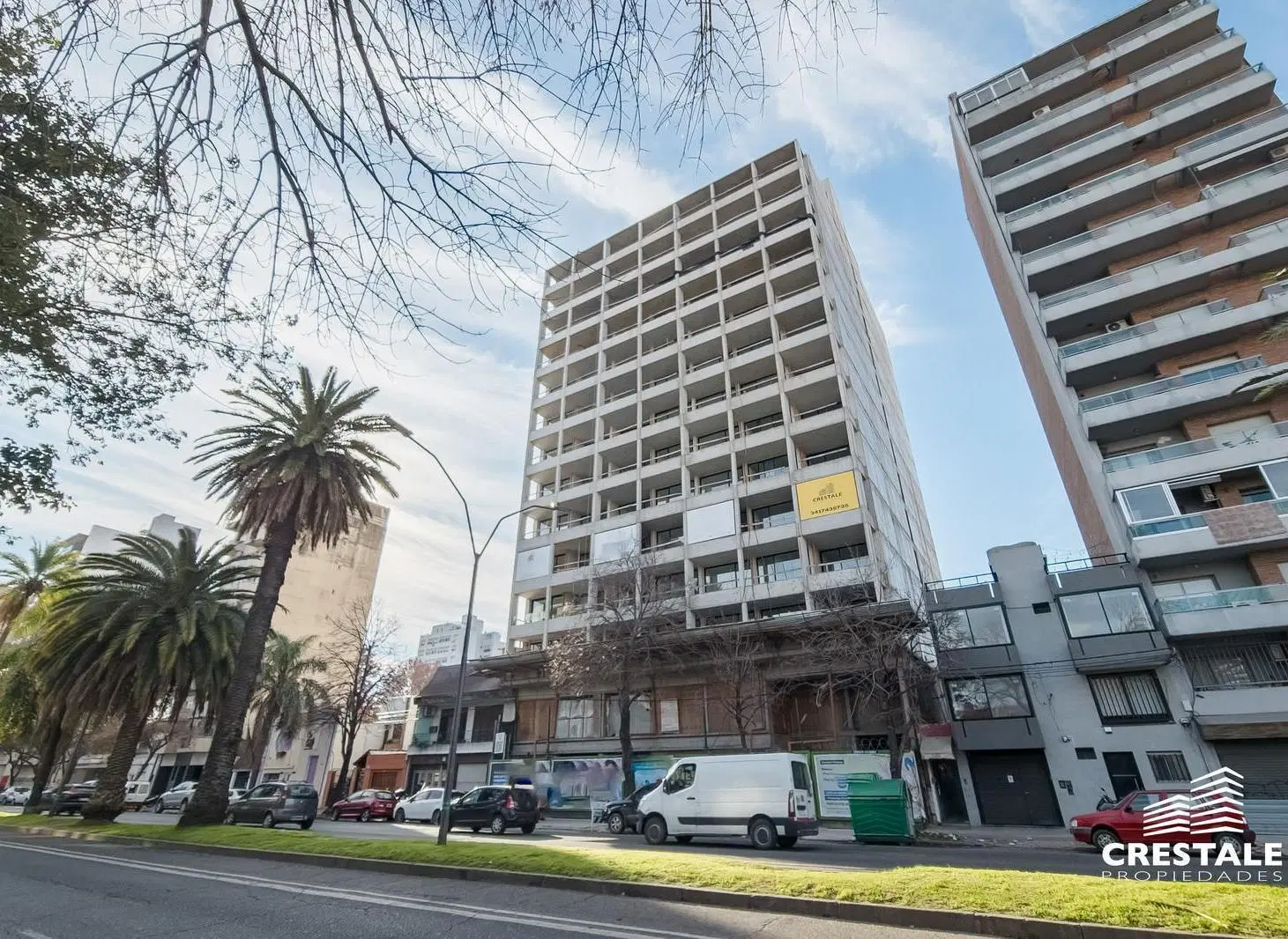 Venta / permuta - Departamento monoambiente con balcón - Echesortu Rosario 1