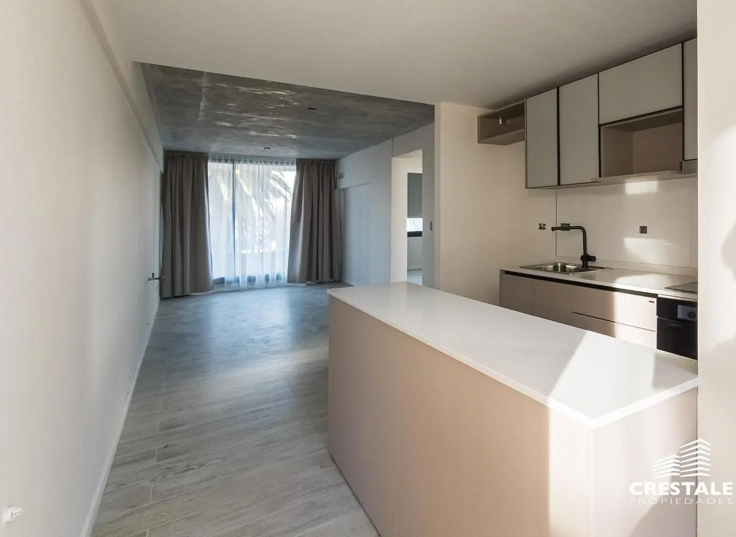 Venta / permuta - Departamento monoambiente con balcón - Echesortu Rosario 2