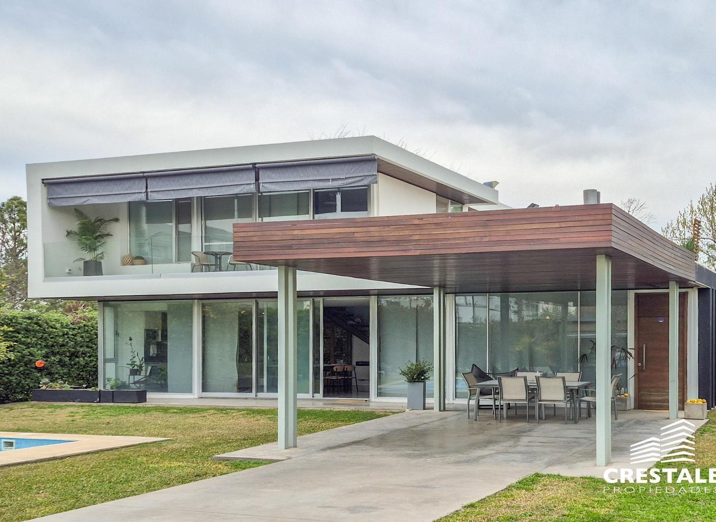 Venta / Permuta - Casa 3 dormitorios en barrio privado - Funes Hills Miraflores, Funes.