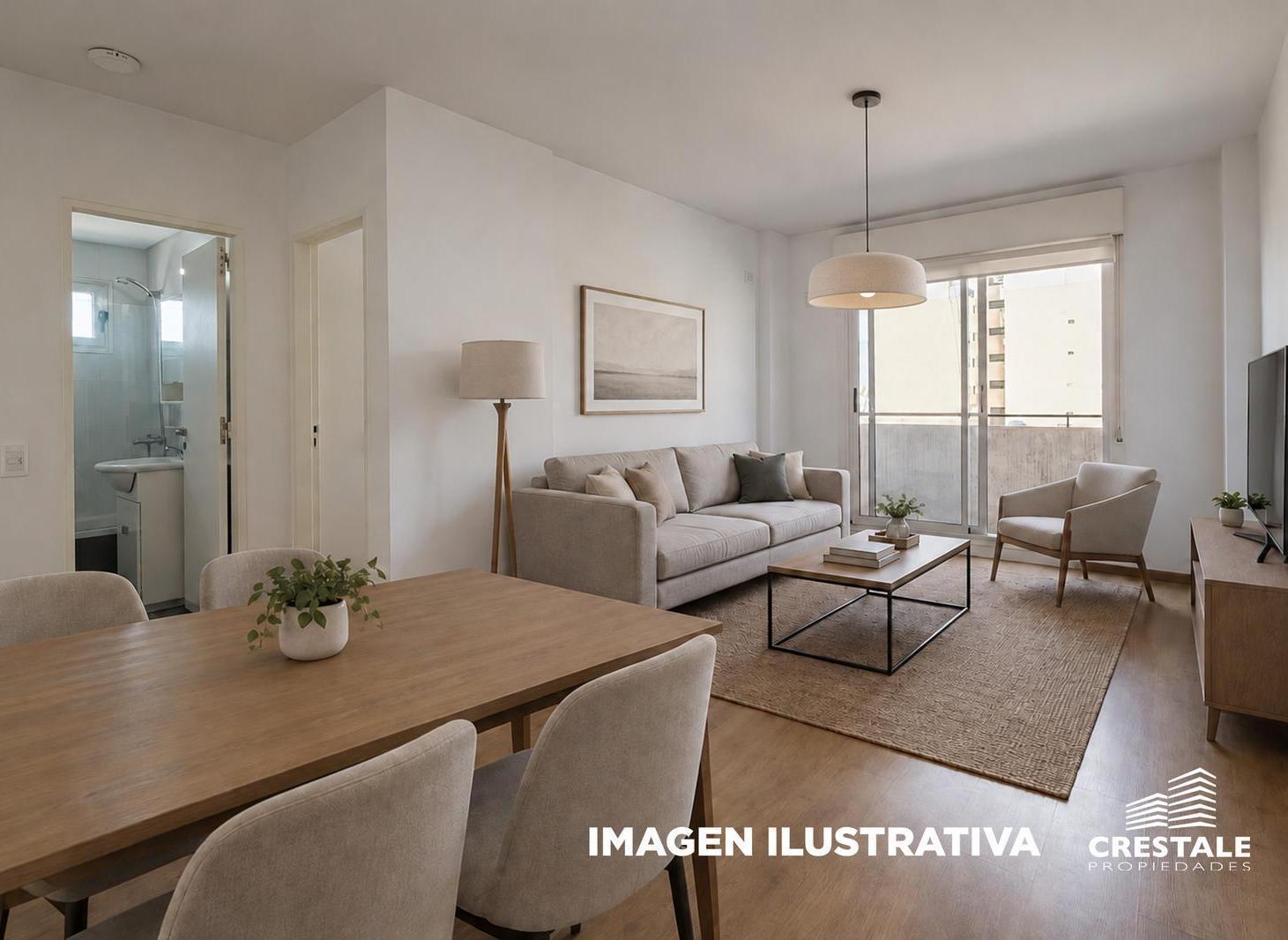 Foto de Venta / Permuta - Departamento 1 dormitorio con balcón corrido, imagen 1