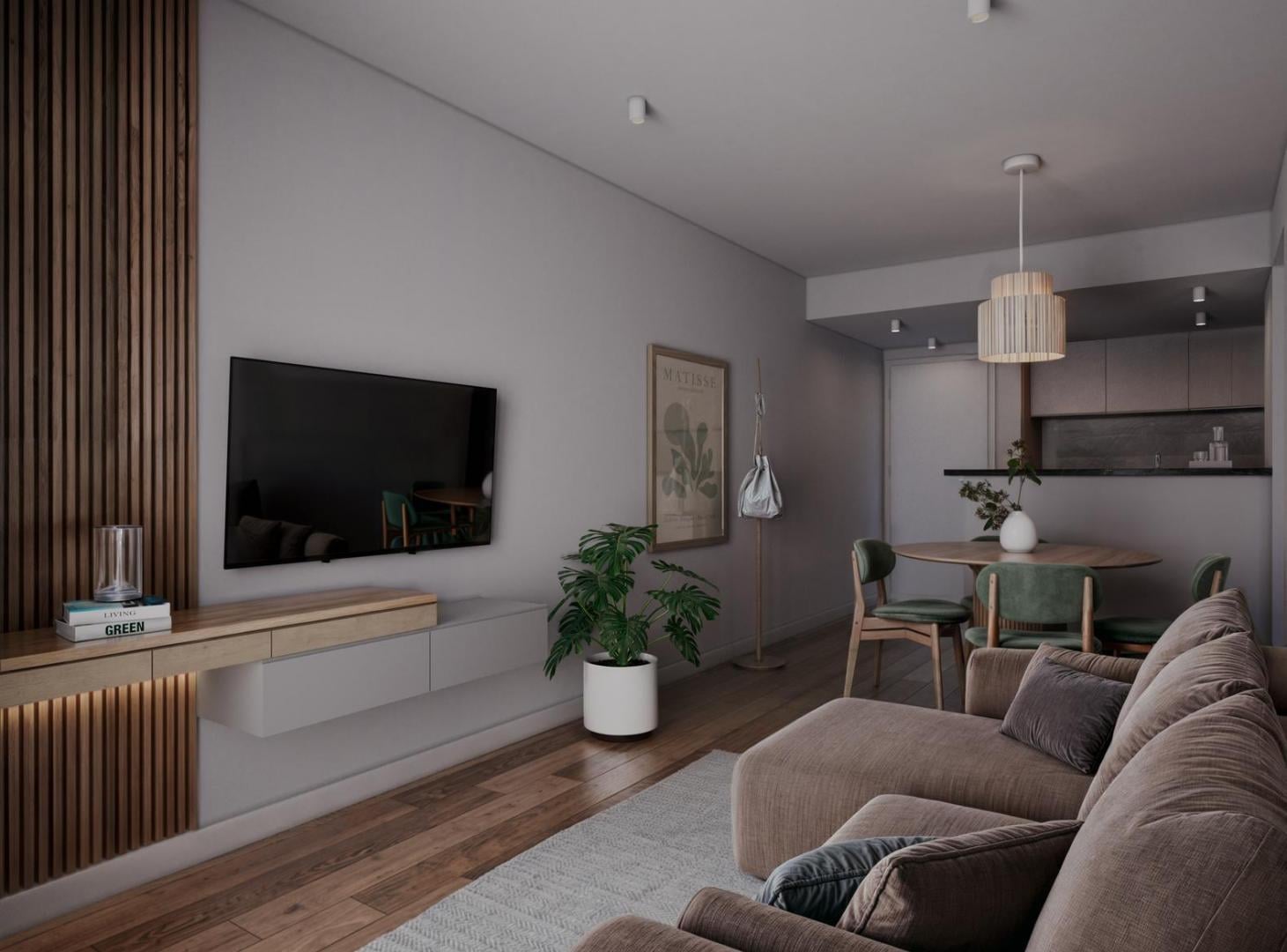Foto de Venta - Departamento 2 dormitorios con balcón al frente - Parque, imagen 2