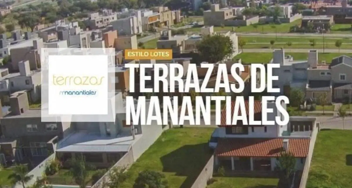 Lote en Venta - Terrazas de Manantiales - 450 m² - Apto Duplex 2