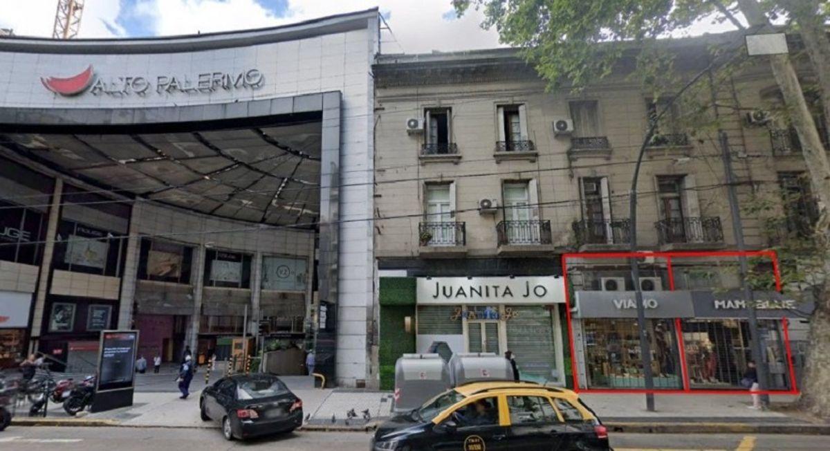 Av. Santa Fe al 3200 - Alto Palermo - Local en venta