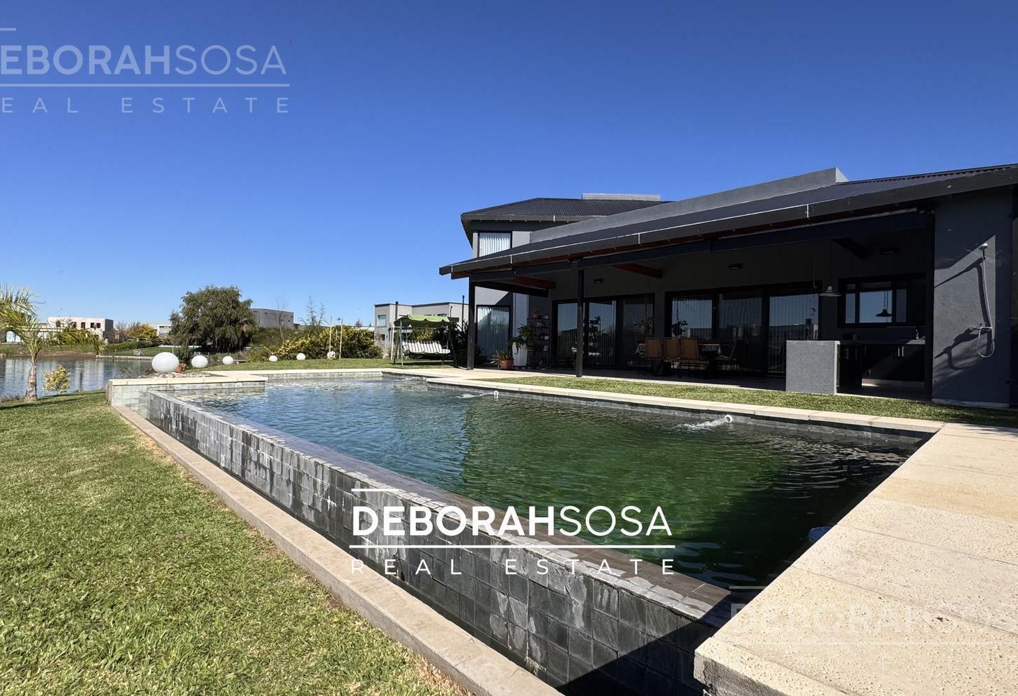 Casa en Alquiler 5 amb al Lago con Piscina Amoblada Barrio El Canton Zona Norte