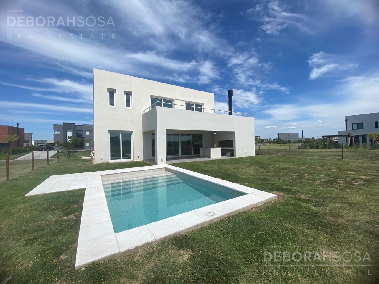 Casa a estrenar de 4 dormitorios en venta o alquiler. en Puertos del lago, Riberas