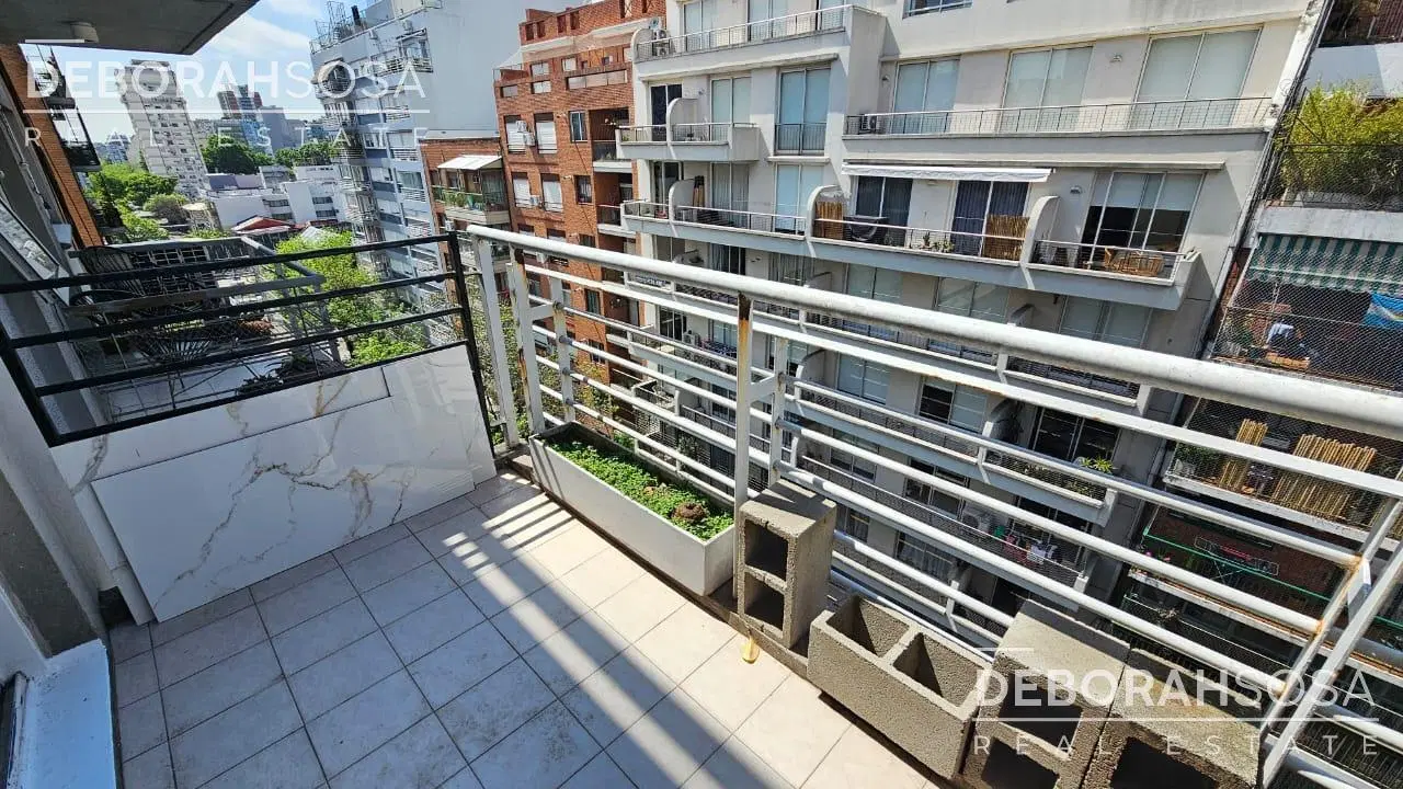 Venta departamento 1 ambiente al frente en Belgrano 4