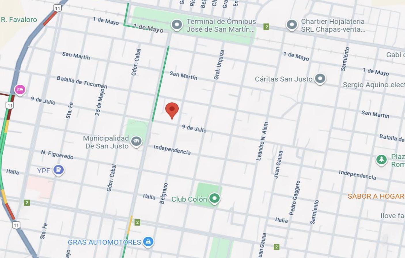 Terreno en Venta | 9 de Julio 2426 | San Justo, Santa Fe