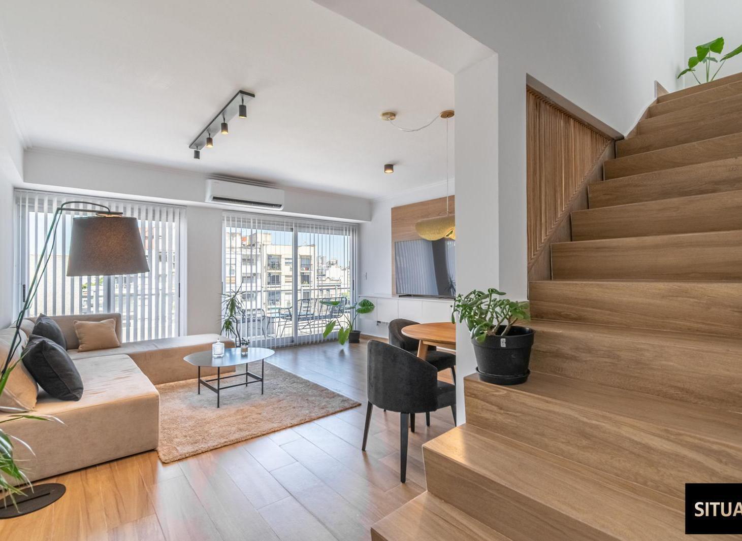 PENTHOUSE Amoblado Dormitorio en Suite, Escritorio, Playroom y Terraza FULL AMENITIES