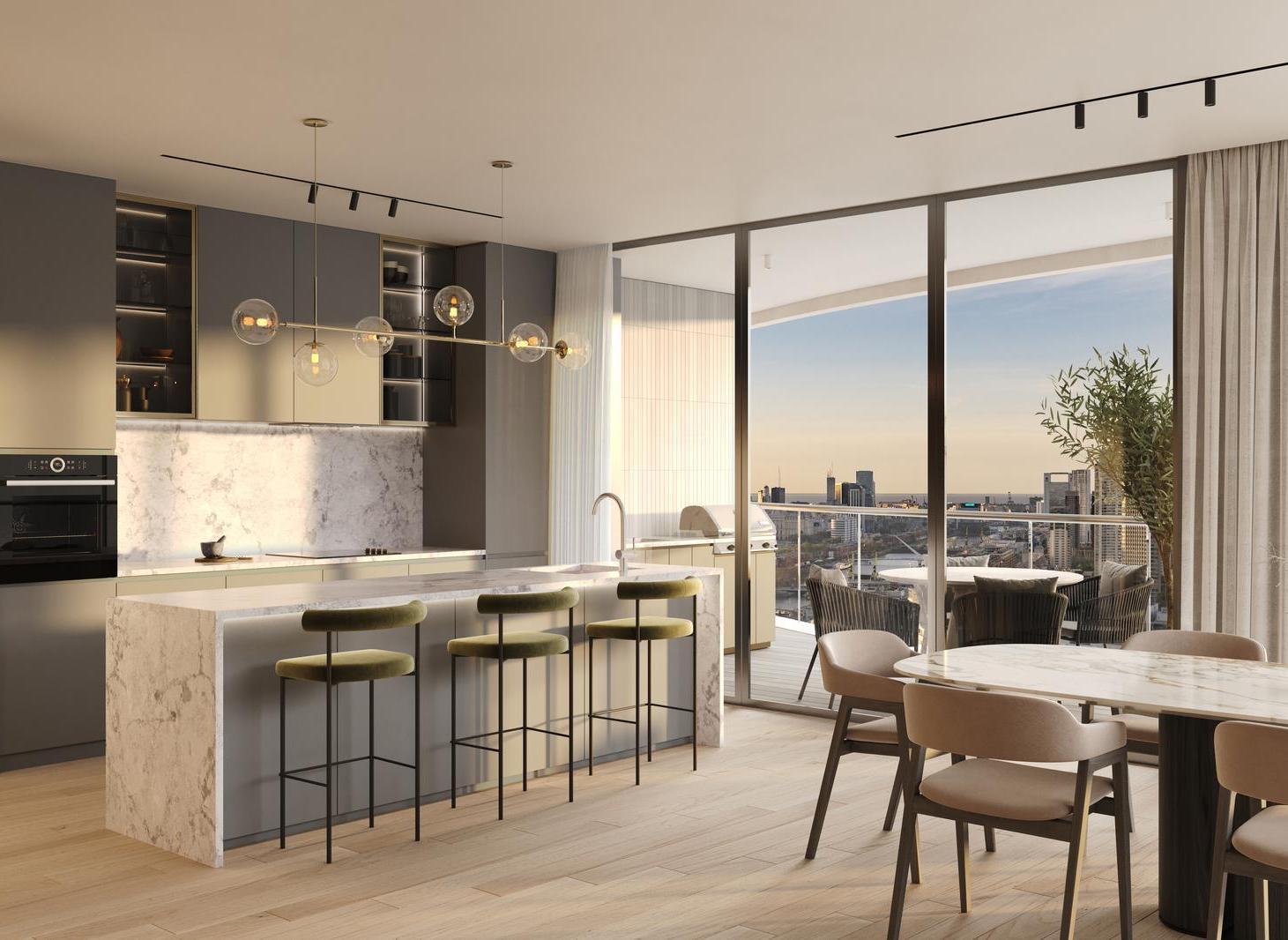 Foto de Departamento de cuatro ambientes en construccion en Puerto Madero, imagen 4