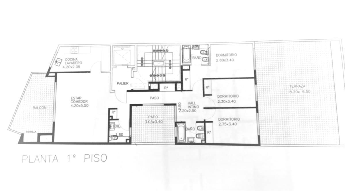 OPORTUNIDAD Piso 4 Ambientes amoblado con balcón, parrilla, 2 patios y cochera en Belgrano