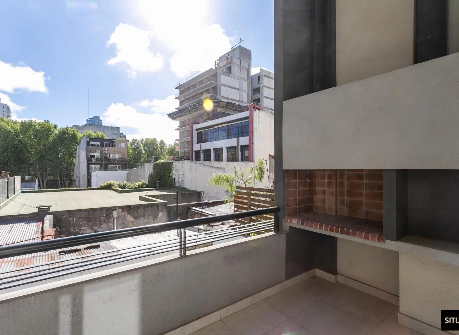 Alquiler Departamento de 2 ambientes con Balcón Terraza Parrilla Cochera en Palermo 5