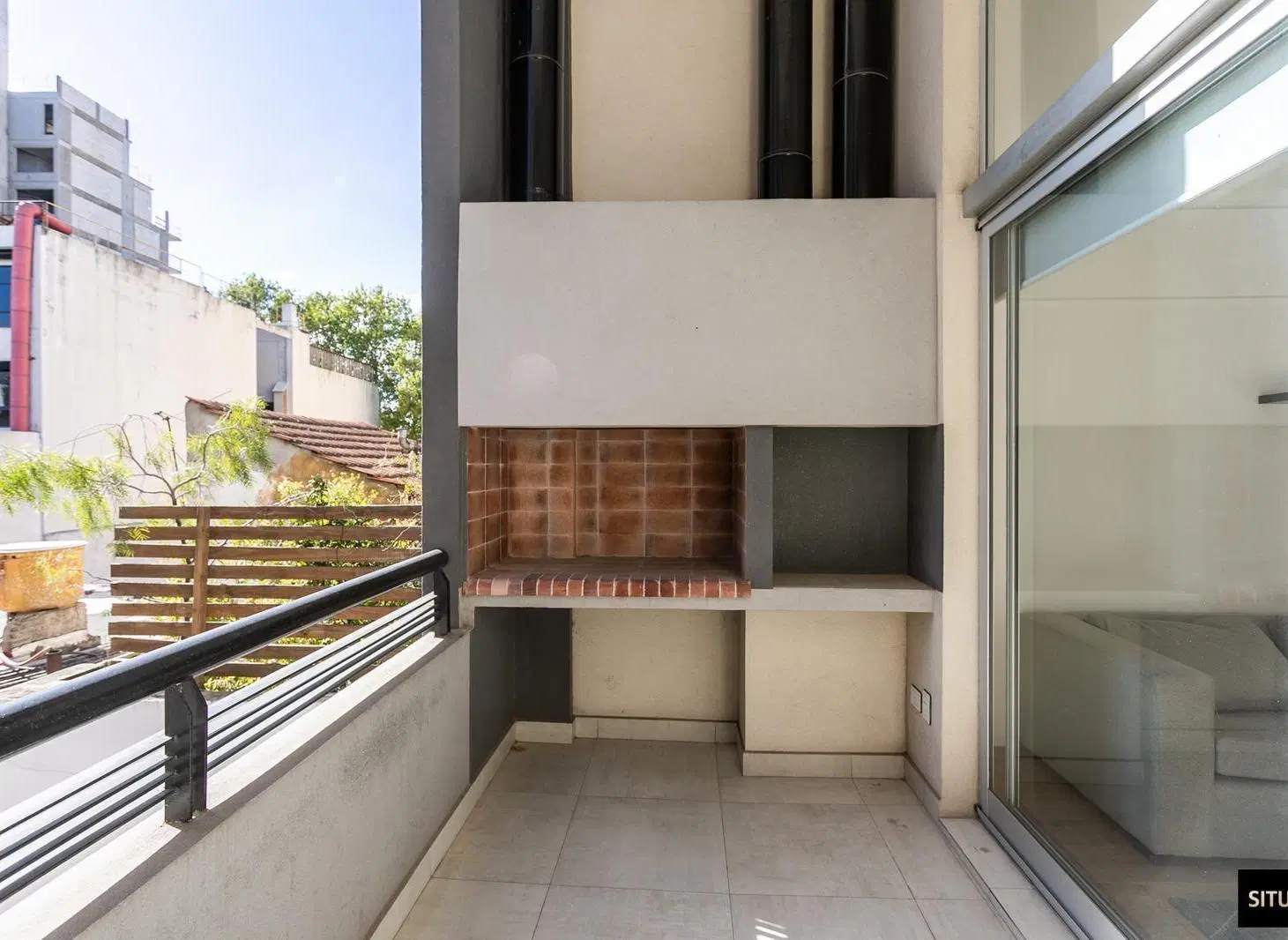 Alquiler Departamento de 2 ambientes con Balcón Terraza Parrilla Cochera en Palermo 4