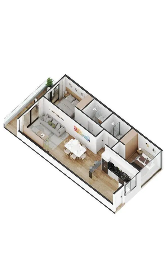 Venta Departamento 3 ambientes, Villa Crespo USD 155.000 2