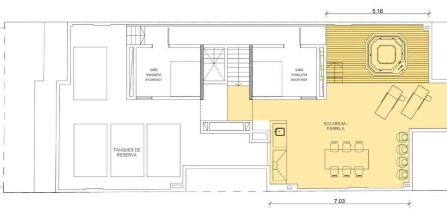 Venta departamento monoambiente, Las Cañitas