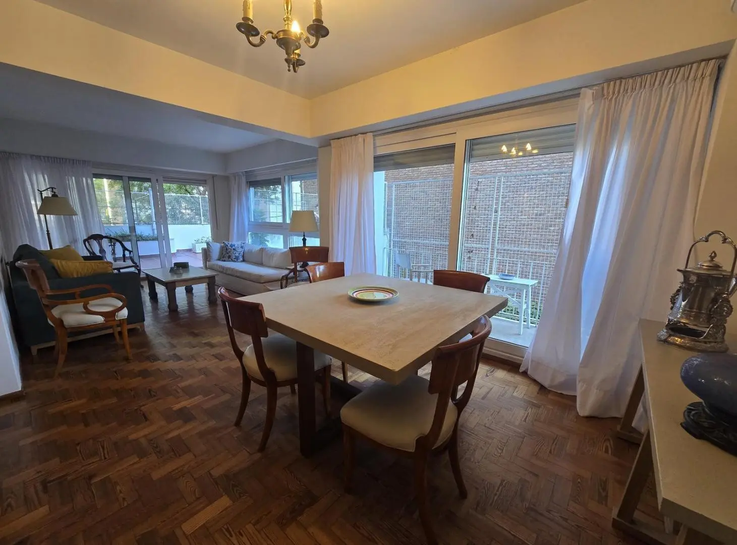 Departamento 4 ambientes c/dep. y terraza de 119 m2 4