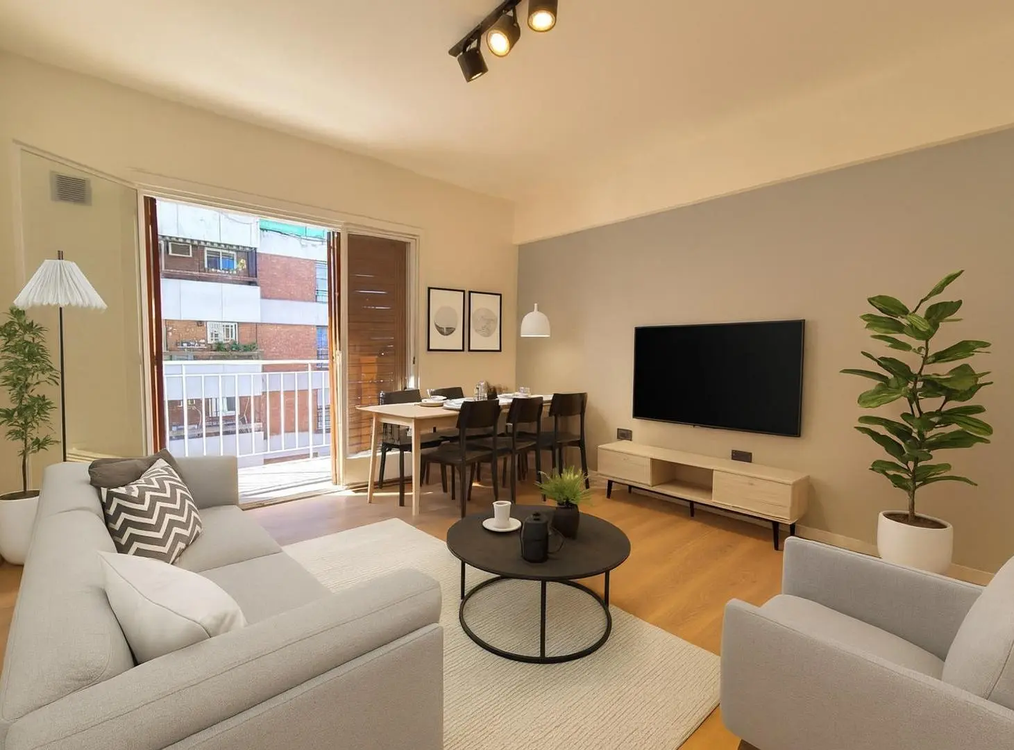 Departamento de 4 Ambientes en Barracas con Balcón 1