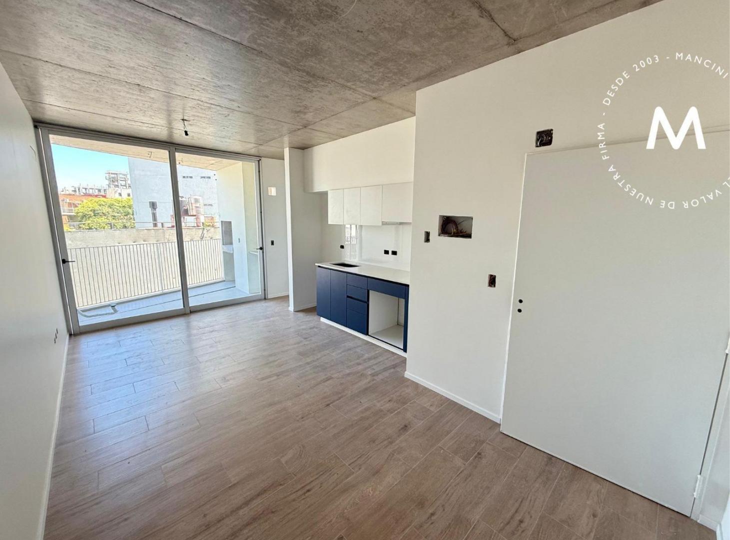 Departamento en venta de 2 ambientes, balcón con parrilla - Chacarita