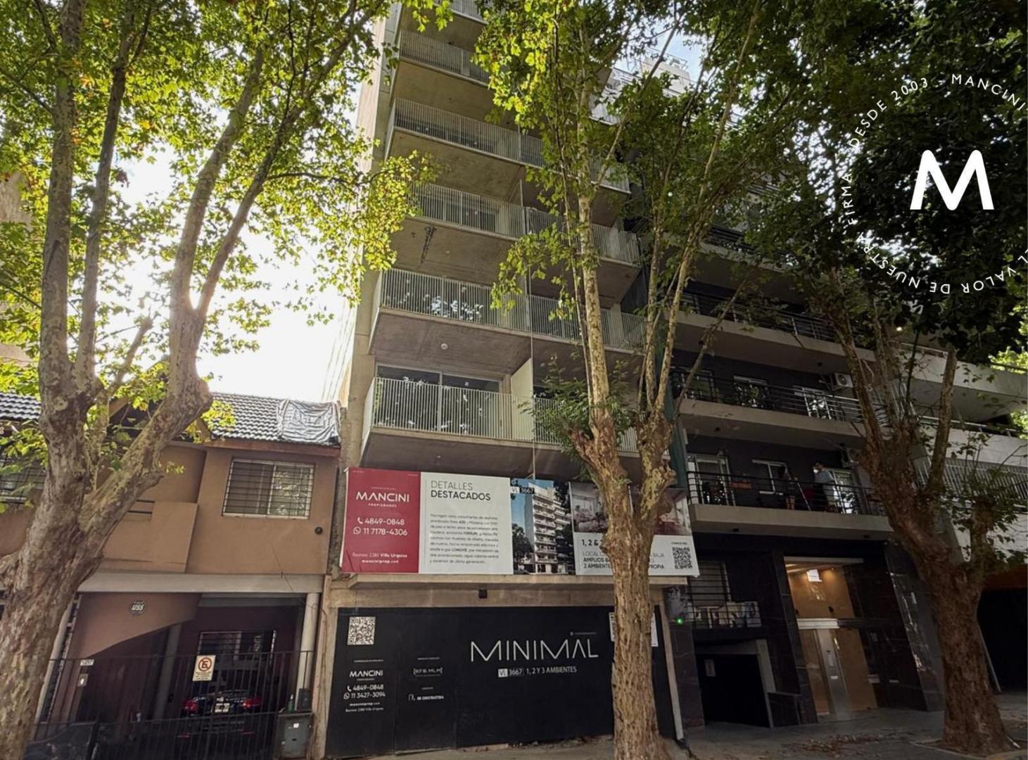 Departamento en venta 3 ambientes con balcón al frente - Chacarita