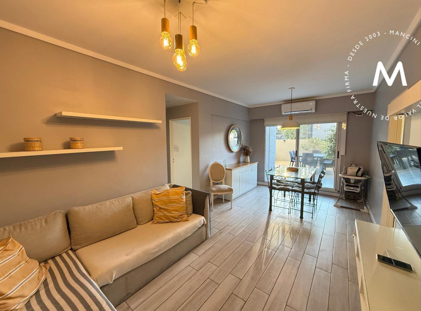 APTO CRÉDITO - Departamento en venta de 3 ambientes con cochera y patio - Villa Ballester