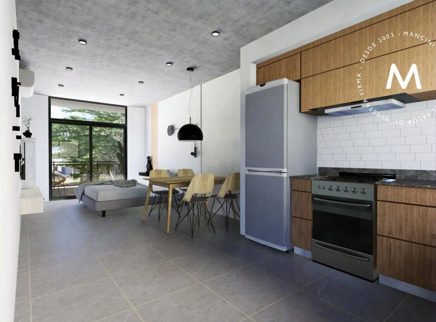 Departamento en venta monoambiente - San Martin 3
