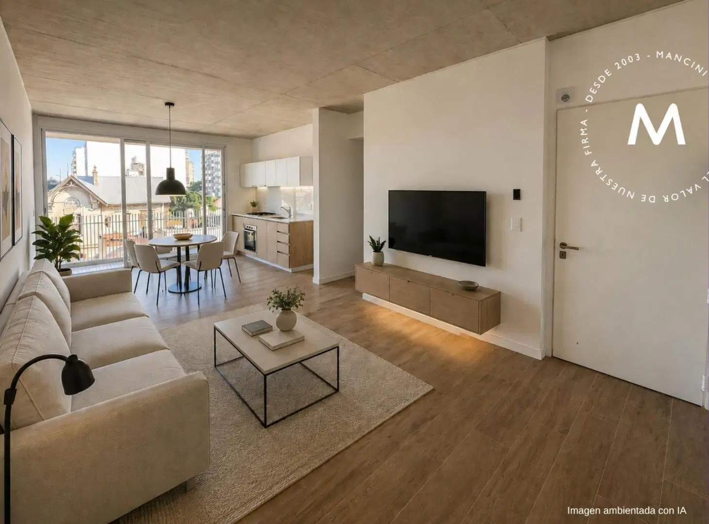 Departamento en venta de 3 ambientes con terraza privada y cochera - Villa Ballester Centro 2