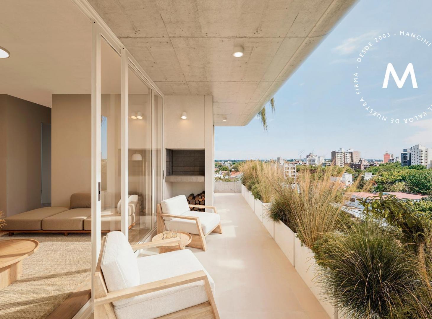 Foto de Departamento en venta de 3 ambientes con balcón y parrilla al frente, imagen 4