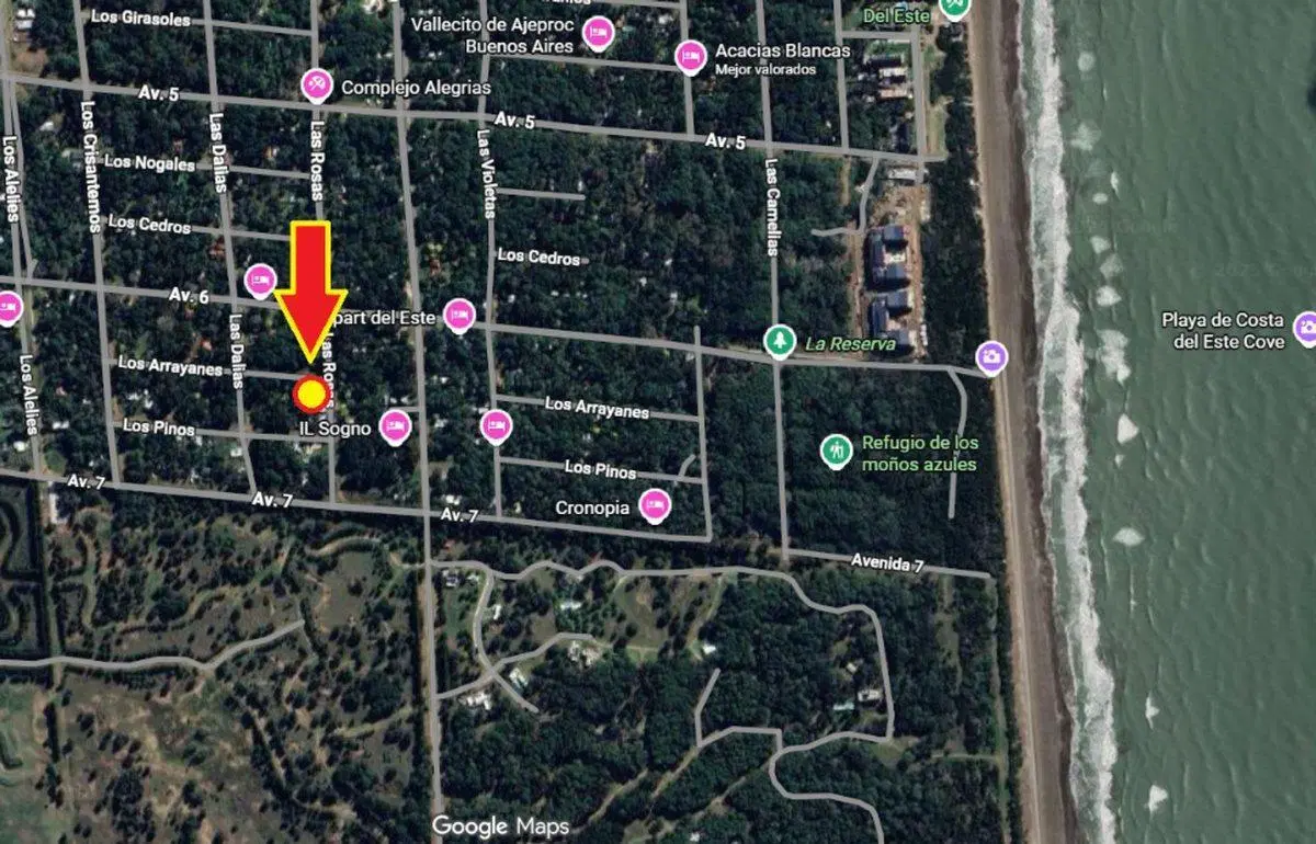 VENTA LOTE TERRENO COSTA DEL ESTE - DE LA COSTA 5