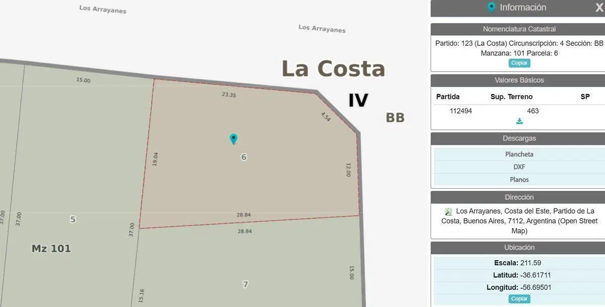 VENTA TERRENO COSTA DEL ESTE  ESQUINA OPORTUNIDAD 5