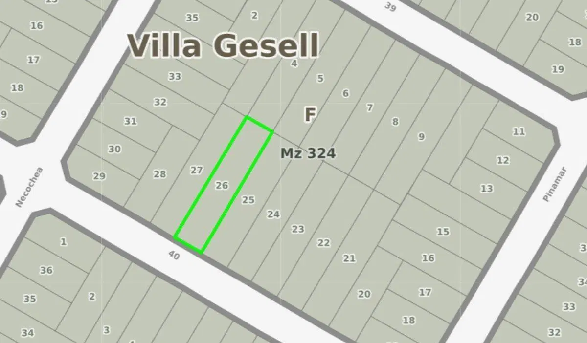 VENTA DE LOTE DE 475M2 EN MAR AZUL 2