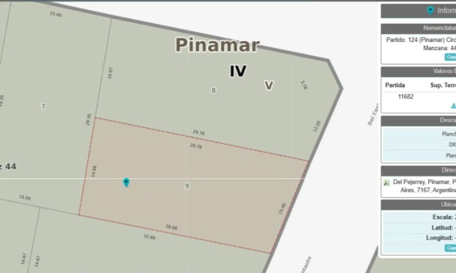 VENTA TERRENO MULTIFAMILIAR PINAMAR ZONA DUPLEX 5