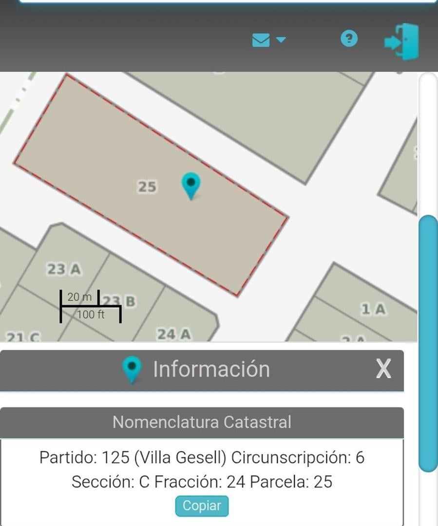 Foto de venta Lote multifamiliar Mar de las Pampas, imagen 2