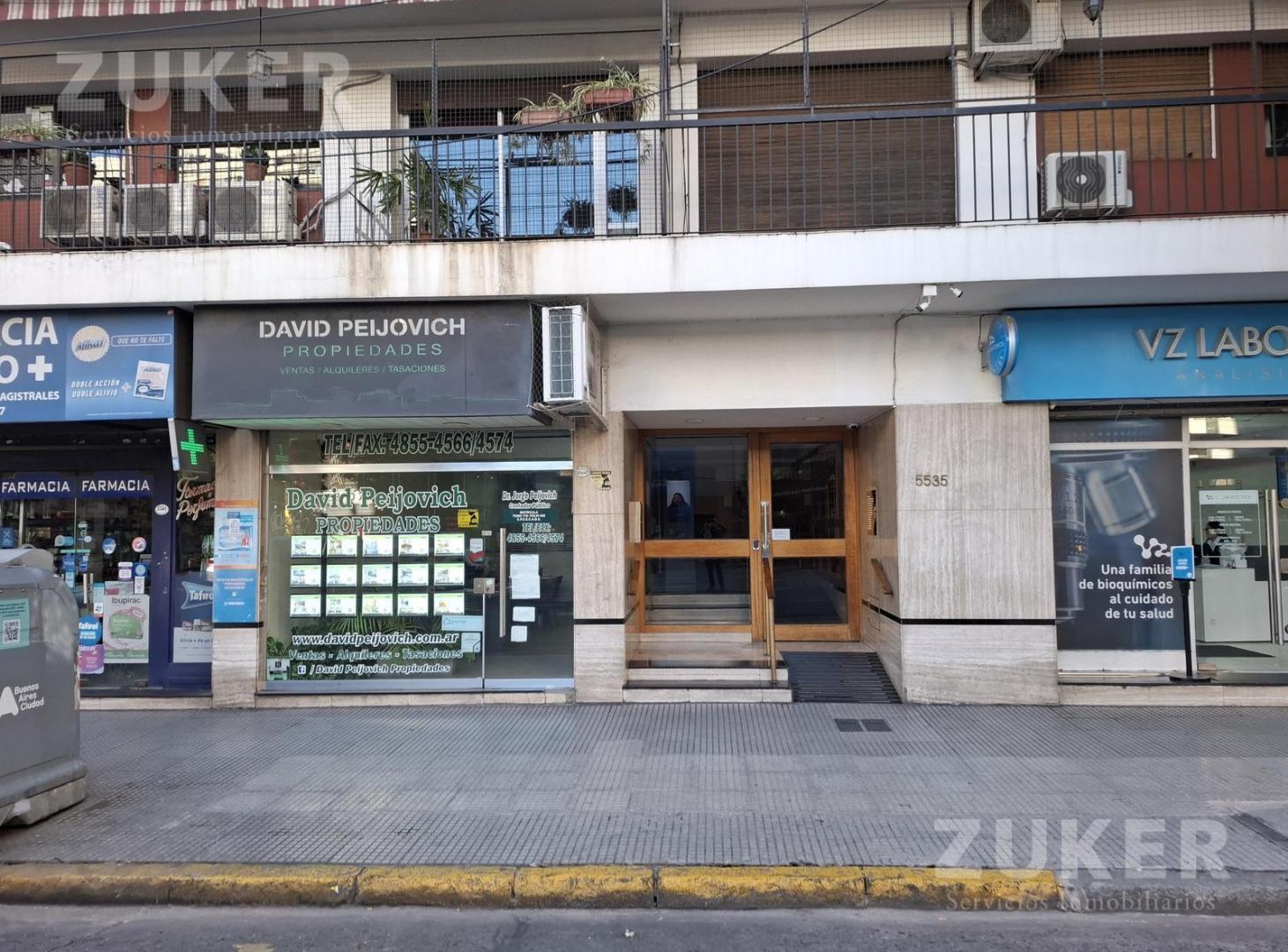 Departamento 3 ambientes Piso Alto en Venta en Villa Crespo