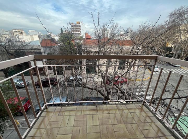 Departamento de 2 ambientes Frente Balcón en Caballito ALQUILER 1