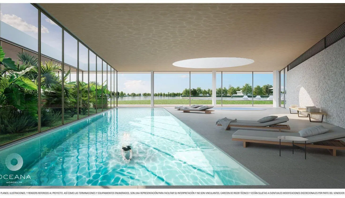 Departamento en venta en OCEANA Tres ambientes con vistas increíbles al lago 4