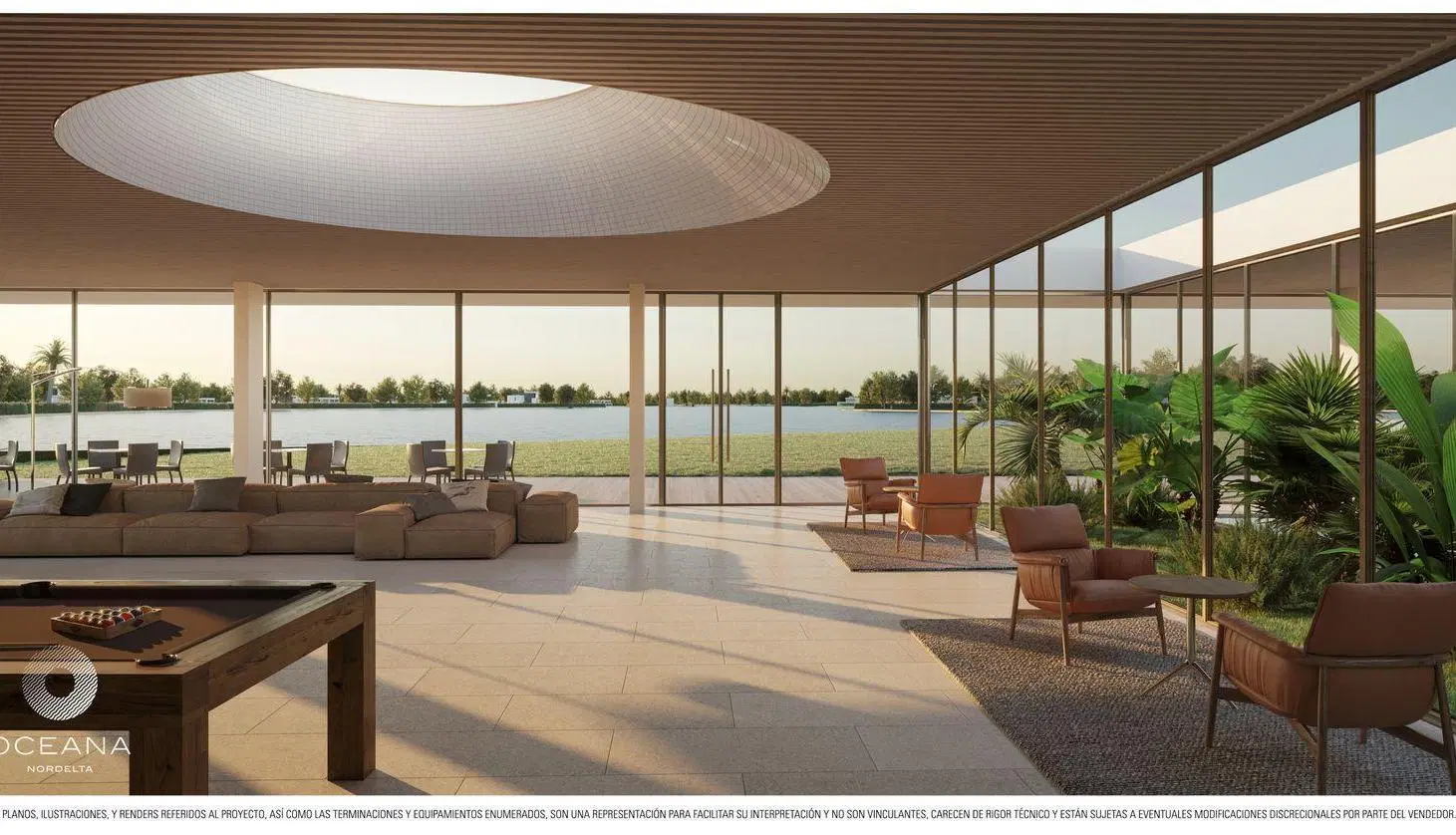 Departamento en venta en OCEANA Tres ambientes con vistas increíbles al lago 3
