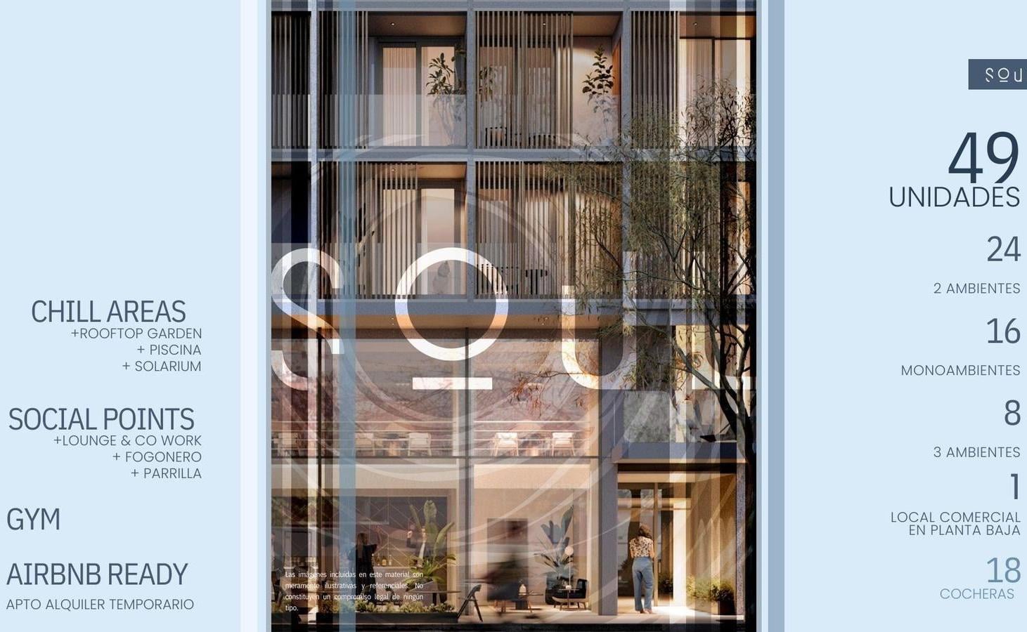 Departamento Monoambiente en venta Palermo Hollywood