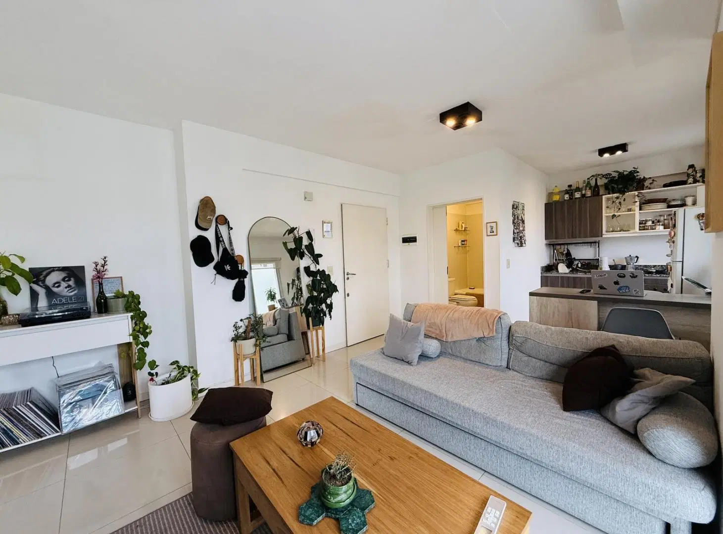 Venta 2 ambientes con terraza y vista rio en Belgrano 3
