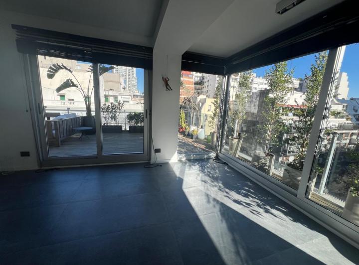 Venta: 3 ambientes con increible terraza con parrilla propia y solarium - lujo total 5