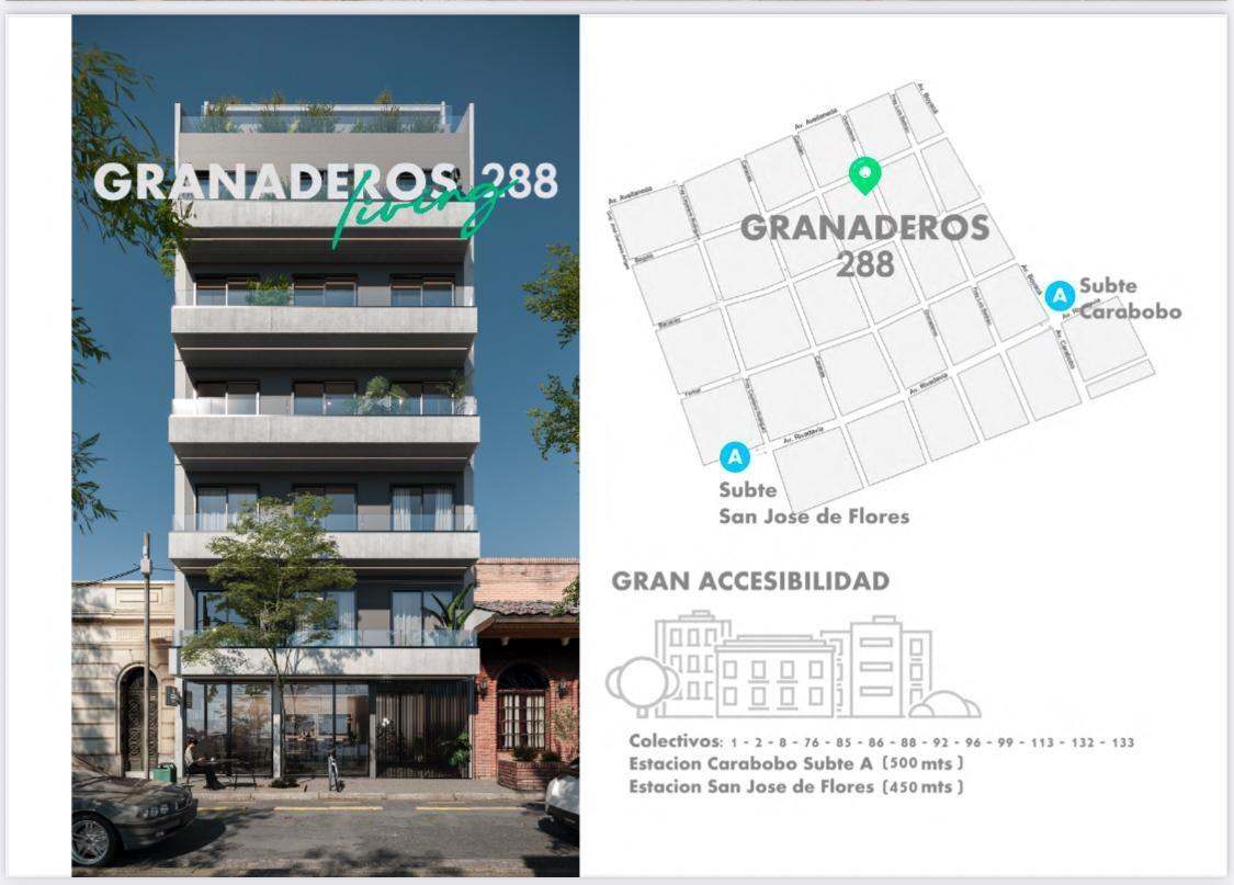 Departamento en ubicación estratégica entre Flores y Caballito - Financiación