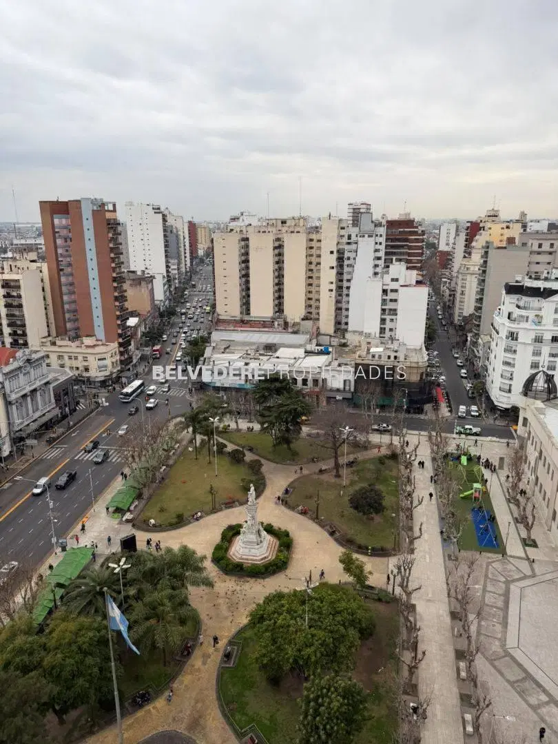 Depto 4 Amb Apto Crédito - Piso 16 - Balcón al Frente - Vista a Plaza - Avellane 1