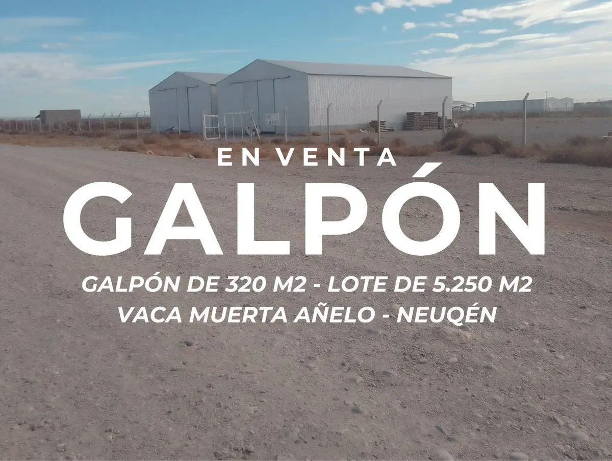 VENTA GALPÓN PARQUE INDUSTRIAL AÑELO 3