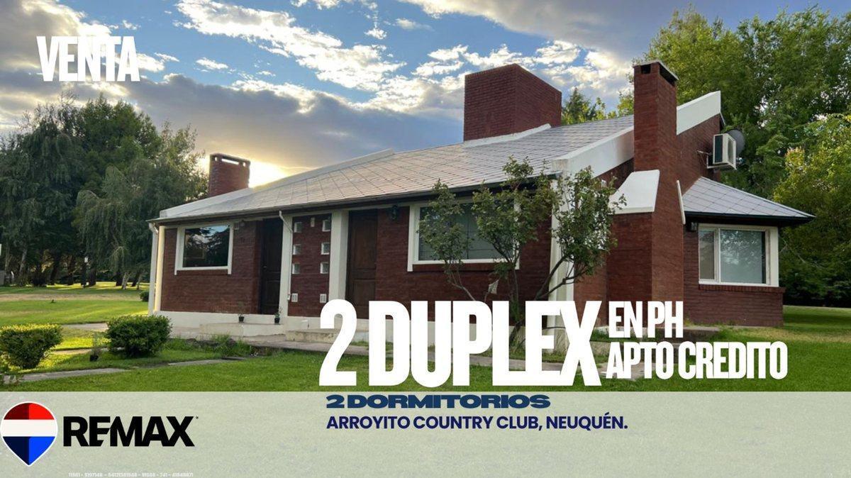 VENTA 2 DUPLEX 2 DORM EN ARROYITO COUNTRY CLUB