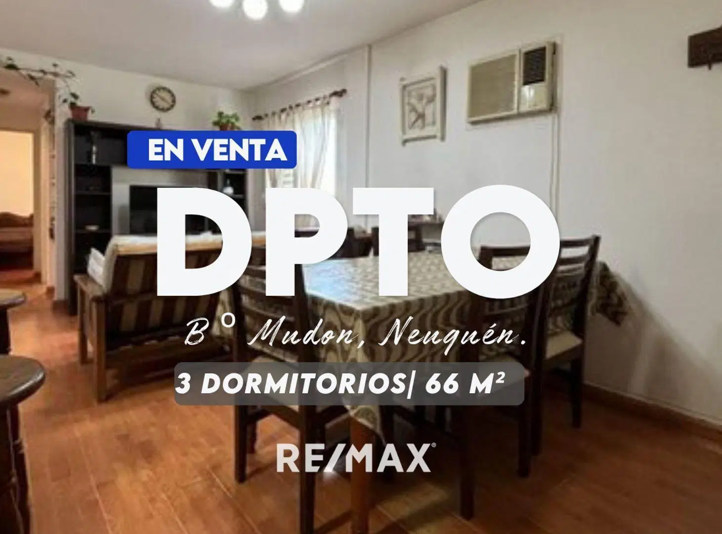 VENTA DEPARTAMENTO 3 DORMITORIOS B° MUDON 2