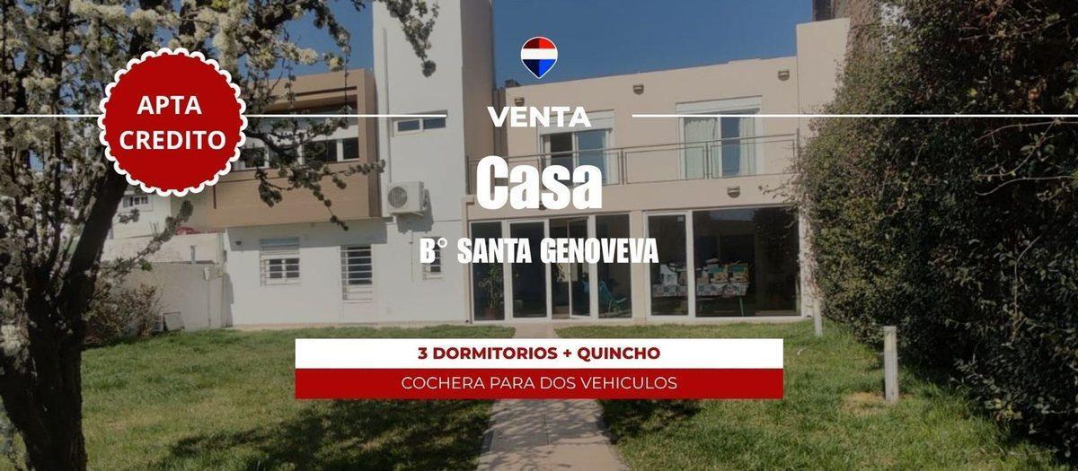 VENTA CASA 3 DORMITORIOS SANTA GENOVEVA